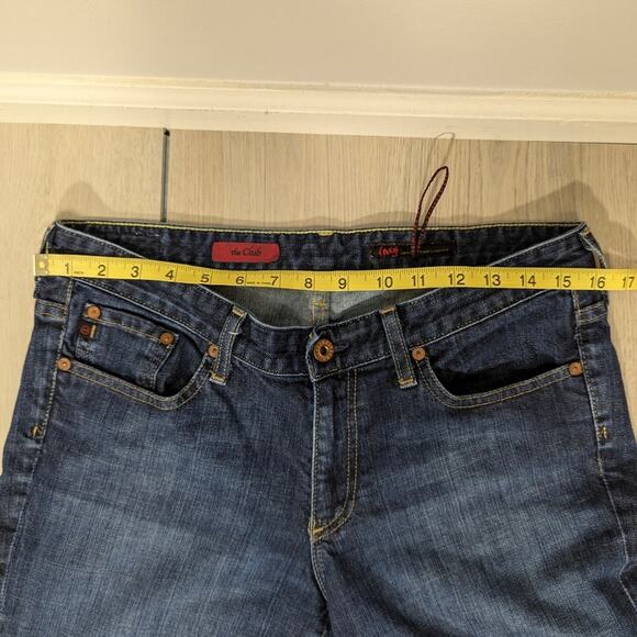 Adriano Goldschmied size 31x29 the Club cut dark wask low rise flare jeans - Picture 10 of 13